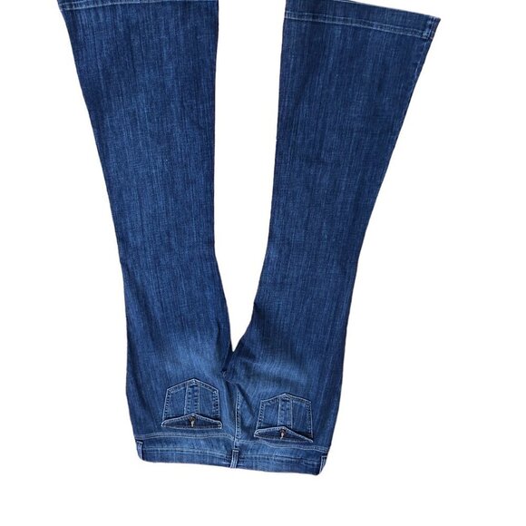 VINTAGE Burberry Jeans Size 32 Blue - Picture 10 of 12